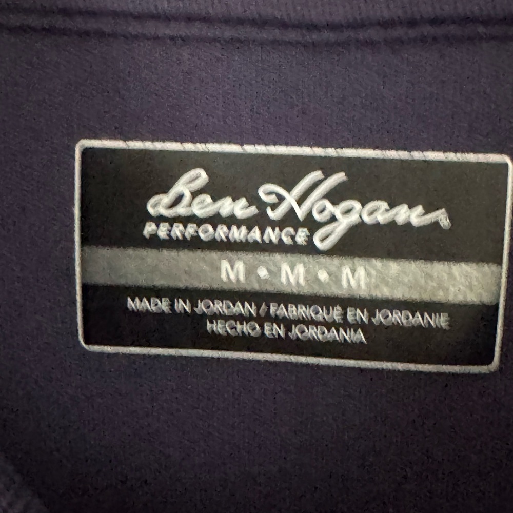 Ben Hogan Men's Blue Gradient Polo Shirt, Medium - Picture 3 of 4